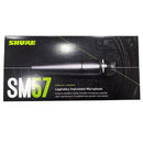 Shure SM57-LCE Microfono Professionale Cardioide per Strumenti e Voce, Nero