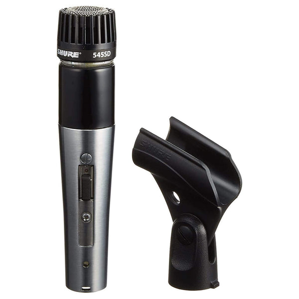 Shure 545SD-LC Microfono Dinamico Cardioide x Strumenti con On/Off Magnetico