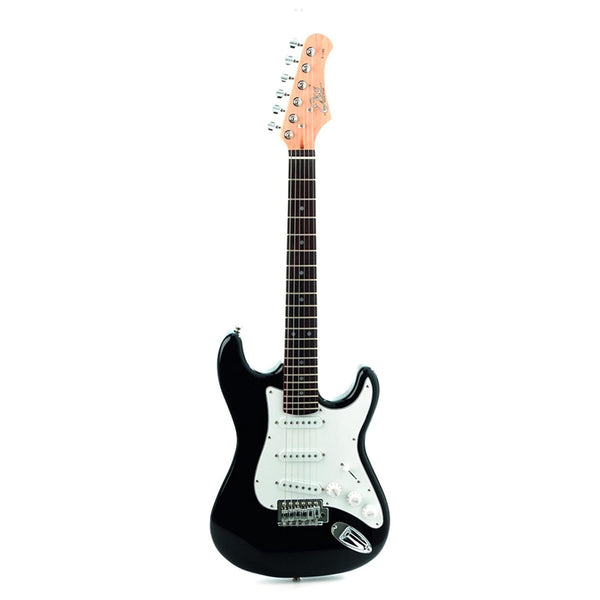 Eko S-100 3/4 Black Chitarra Elettrica misura ridotta 3/4 serie starter, Nero