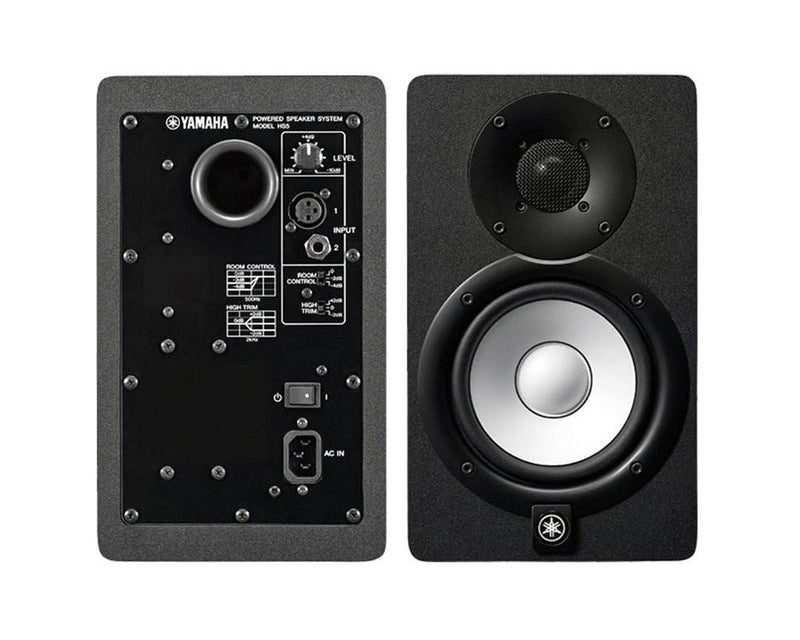 Yamaha HS5 Monitor Cassa Attiva Professionale da Studio a due vie 70w, Nera