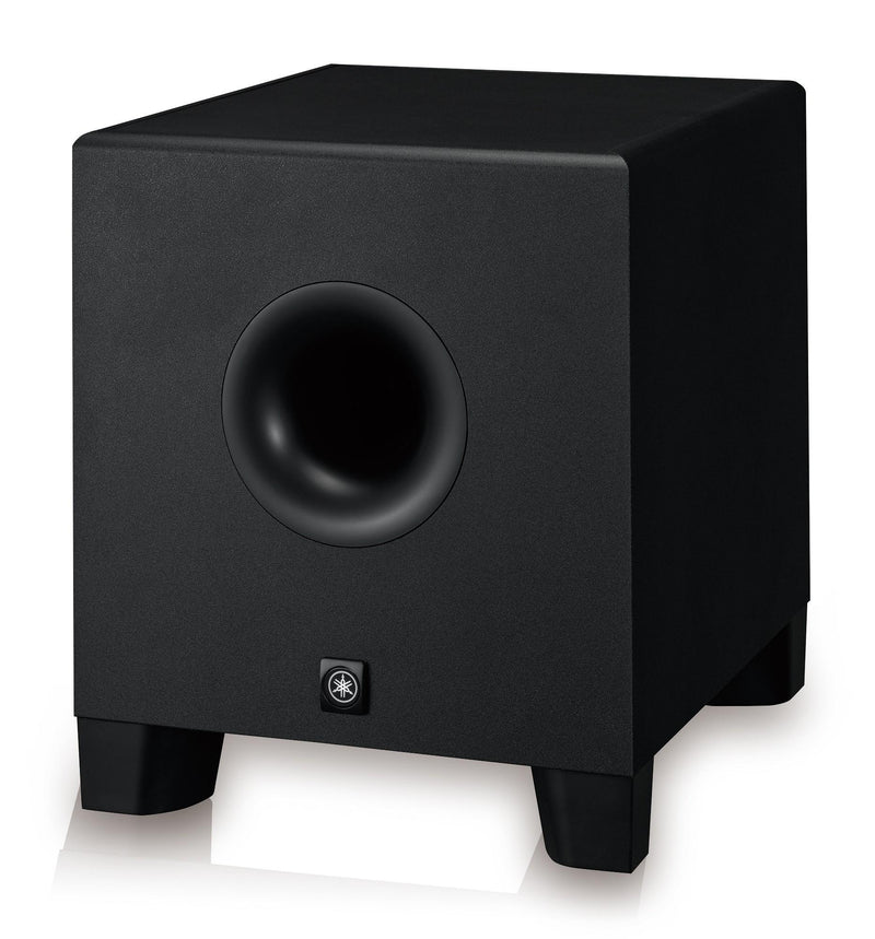 Yamaha HS8S Subwoofer Attivo Professionale da Studio bass-reflex 8p. 150w, Nero