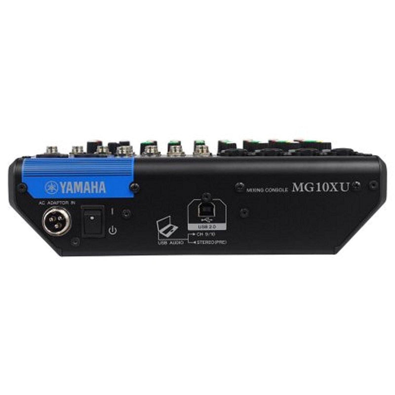 Yamaha MG10XU Mixer professionale 10 canali 4 Mic con effetti per live e karaoke