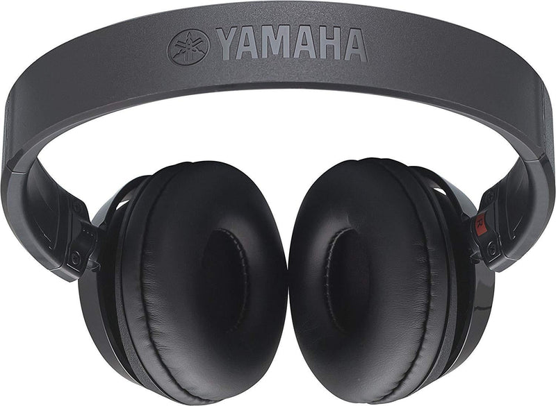 Yamaha HPH-50B Cuffia compatta con filo suono di livello professionale, Nero