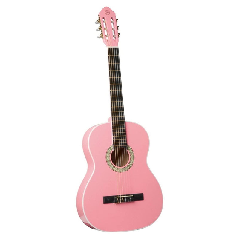 Eko CS-10 Pink Chitarra Classica 4/4 x apprendimento custodia inclusa, Rosa