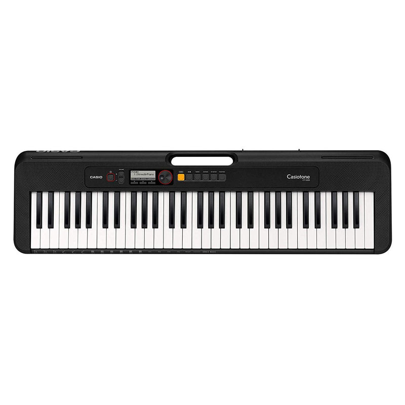 Casio CT-S200BK Tastiera Digitale a 61 Tasti utilizzabile anche a batterie, Nero