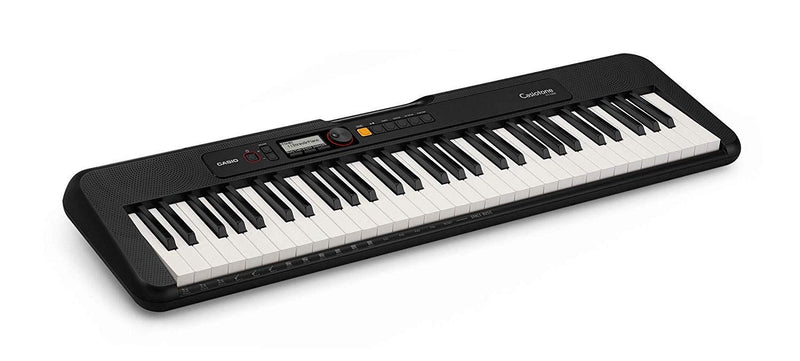 Casio CT-S200BK Tastiera Digitale a 61 Tasti utilizzabile anche a batterie, Nero