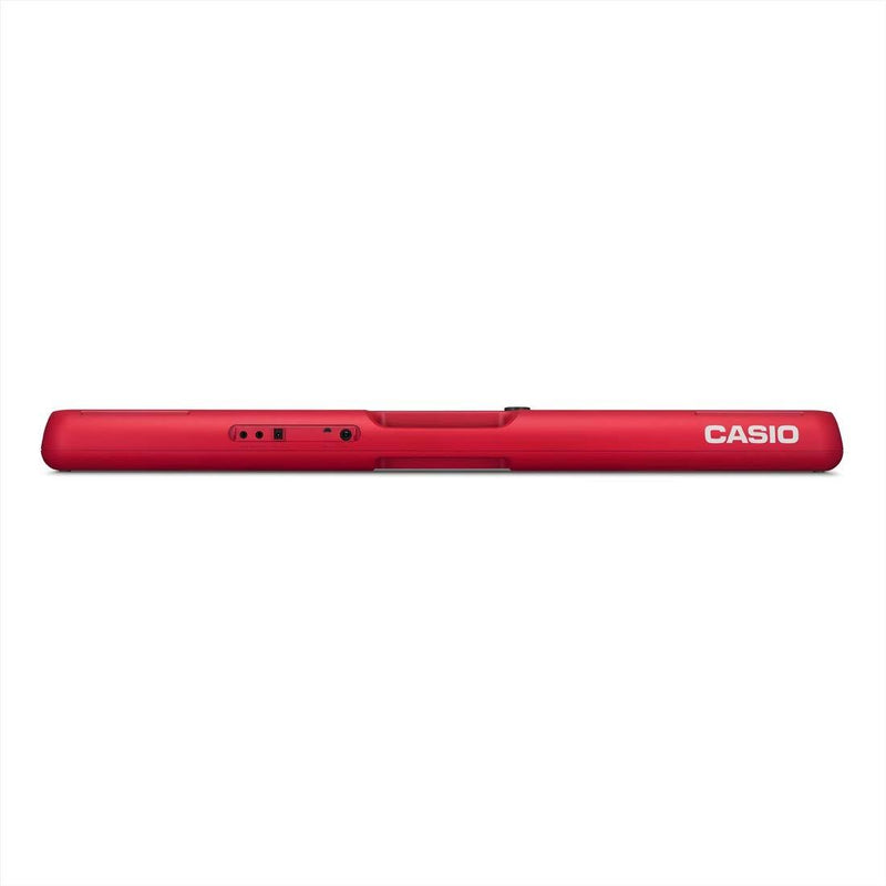 Casio CT-S200RD Tastiera Digitale 61 Tasti utilizzabile anche a batterie, Rosso