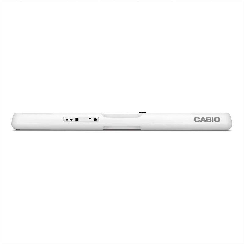 Casio CT-S200WE Tastiera Digitale 61 Tasti utilizzabile anche a batterie, Bianco