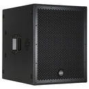RCF SUB 8004-AS Subwoofer Professionale Attivo 18p Ampl. Digitale 2500w, Nero