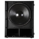 RCF SUB 8004-AS Subwoofer Professionale Attivo 18p Ampl. Digitale 2500w, Nero