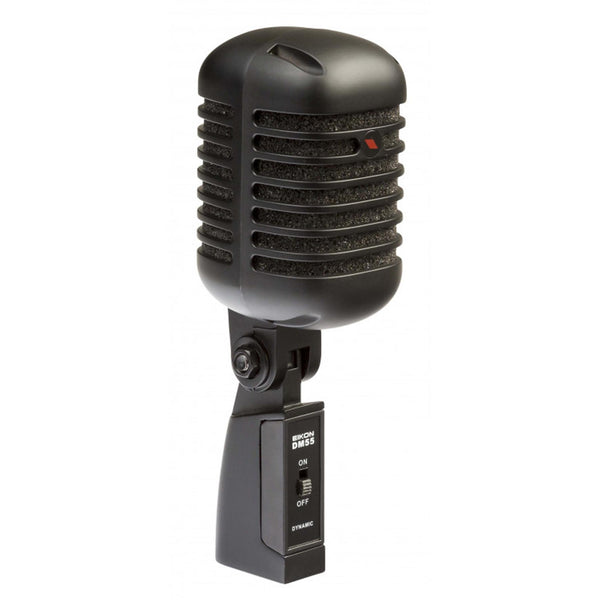 Proel EIKON DM55V2BK Microfono Dinamico Professionale Vintage Ed. Nero Satinato