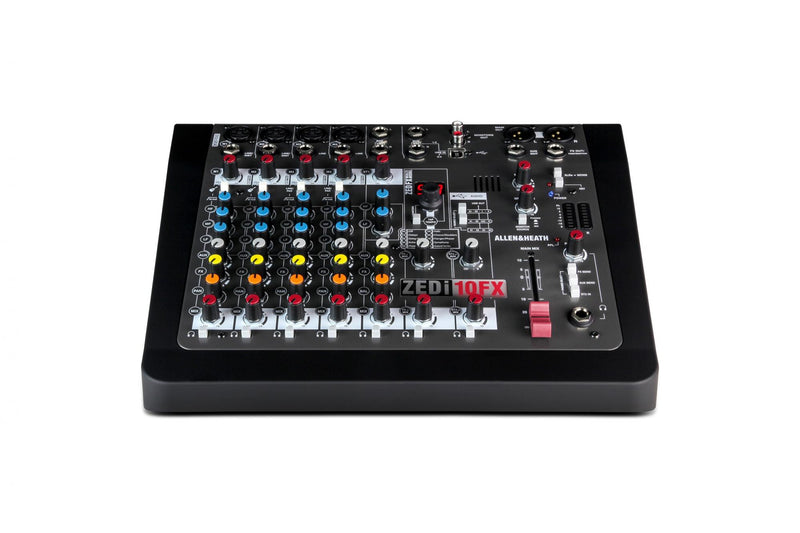 Allen & Heath ZEDi-10FX Mixer ibrido compatto e interfaccia USB 4 × 4 con FX