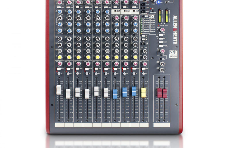 Allen & Heath ZED-12FX Mixer multiuso con FX x suono e registrazione dal vivo