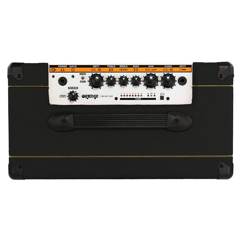 Orange Crush 35RT BK Amplificatore Professionale x chitarra 35w e Aux In, Nero