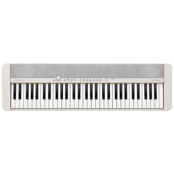 Casio CT-S1 WE Casiotone Tastiera digitale dinamica 61 Tasti porta USB, Bianco