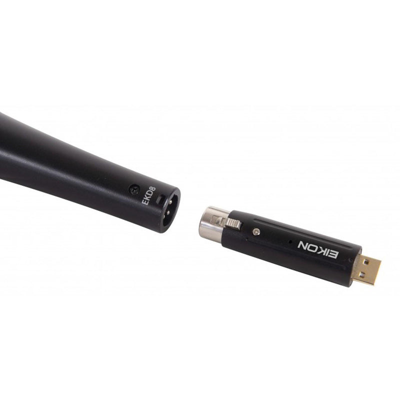 Proel EIKON EKUSBX1 Adattatore Intefaccia Audio USB a Cannon XLR 3P Femmina Nero