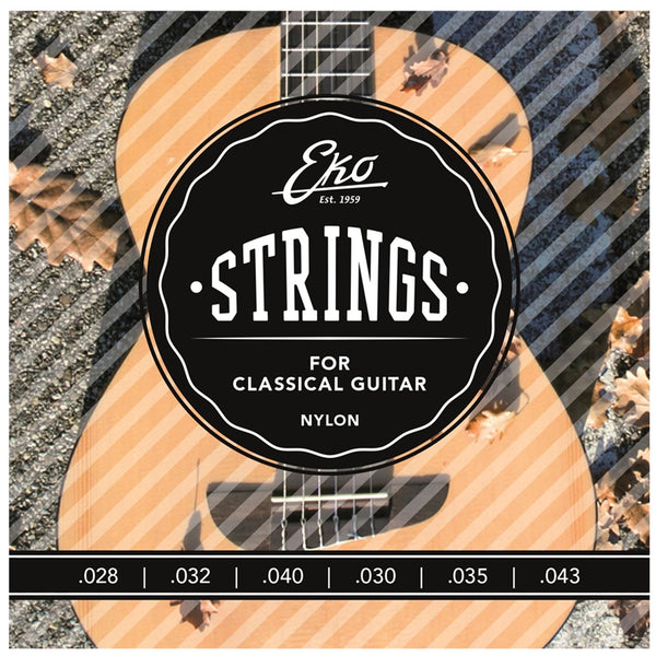 Eko Classic Set 28-43 161004014 Corde Classic per Chitarra Classica in Blister