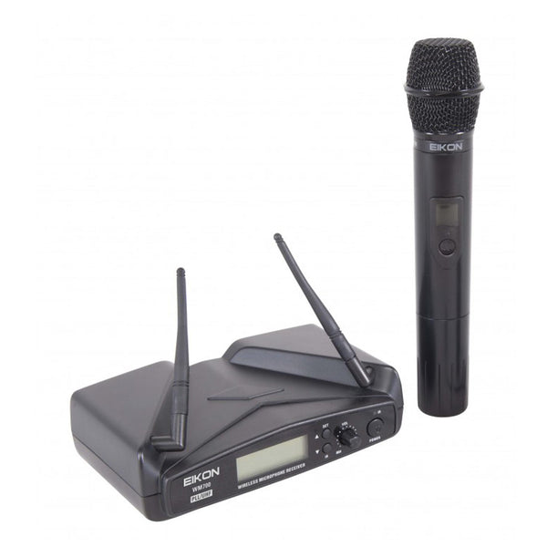 Proel EIKON WM700M Microfono wireless palmare gelato x karaoke canto live, Nero