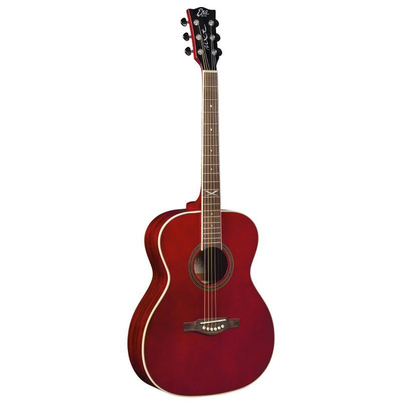 Eko NXT A100 See throught Red Chitarra Acustica 4/4, Rosso