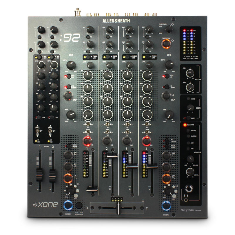 Allen & Heath Xone:92 Mixer Analogico Professionale 6 Canali e 2 In Mic FX x Dj