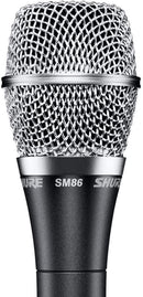Shure SM86 Microfono Professionale a Condensatore Cardioide x Canto e Voce