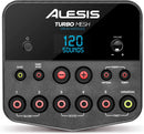 Alesis Turbo Mesh Kit Batteria Elettronica Pelli Mesh 7 Drum Pad + Accessori