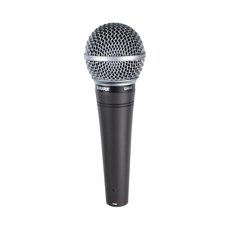 Shure SM48-LC Microfono Cardioide con elevato guadagno per Voce, cori e Karaoke