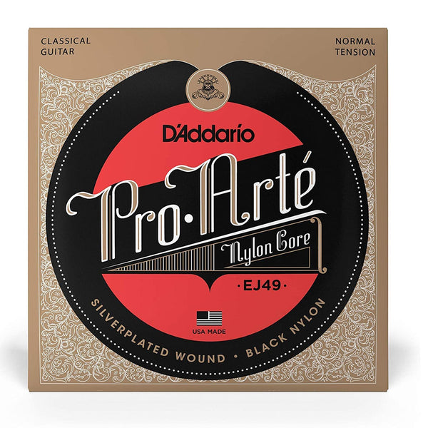 D'Addario EJ49 Pro Arté Normal Tension Silver Plated Corde Chitarra Classica