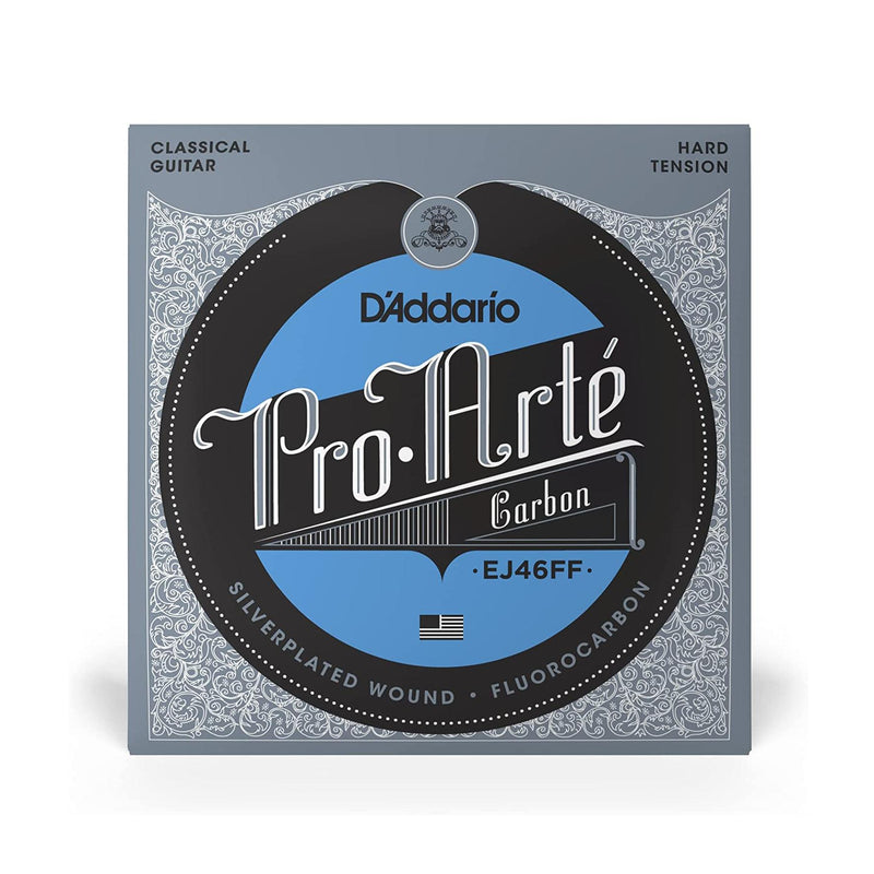 D'Addario EJ46FF Pro Arté Hard Tension Silver Plated Corde Chitarra Classica