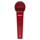 Proel EIKON DM800RD Microfono Dinamico x Canto Voce, Rosso + Cavo Cannon XLR M/F