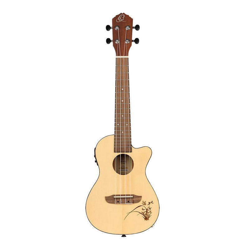 Ortega RU5CE Ukulele Classico da Concerto Serie Bonfire 18 Tasti con elettronica