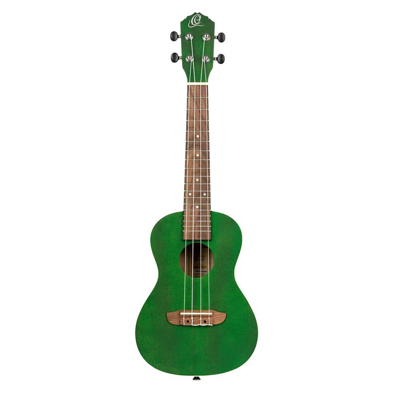 Ortega RUFOREST Ukulele Classico da Concerto Earth Serie 18 Tasti, Verde Foresta