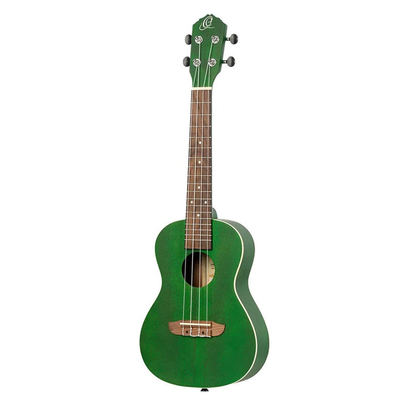 Ortega RUFOREST Ukulele Classico da Concerto Earth Serie 18 Tasti, Verde Foresta