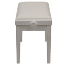 Proel PB90SSWWH Panca professionale regolabile in legno per piano, Bianco opaco