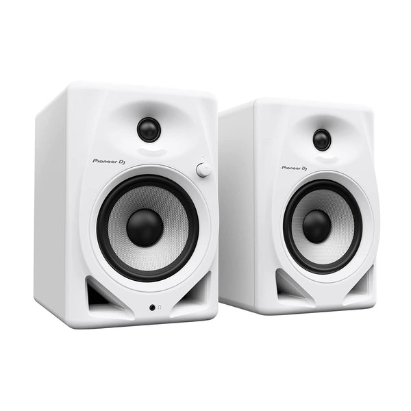 Pioneer Dj DM-50D-W Coppia casse monitor attivi homestudio desktop 5" 50W Bianco