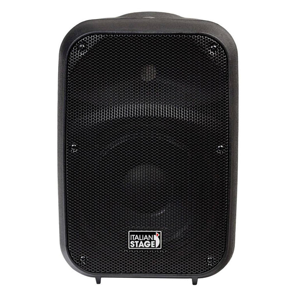 Italian Stage IS SPX08A Cassa Attiva 300w picco da 8" Peak spl 123 dB, Nero