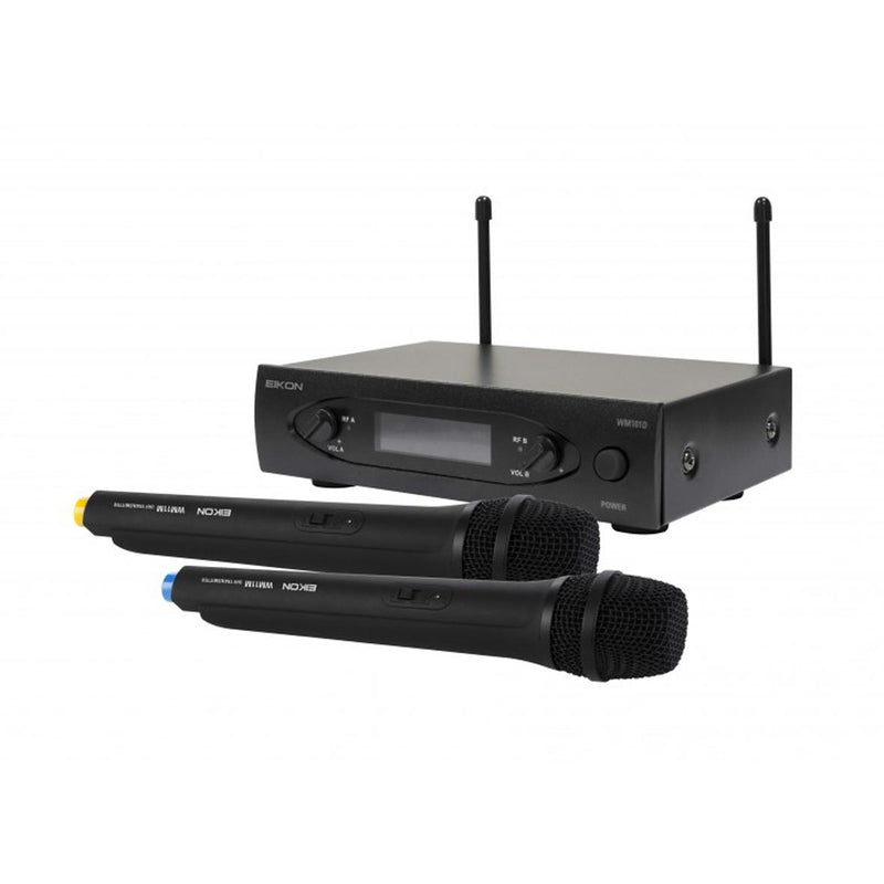 B-STOCK GARANTITO Proel EIKON WM101DMV2 Radiomicrofono UHF 2Mic Palmari Wireless