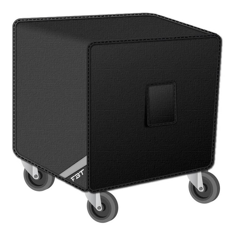FBT XS-CH 15S Custodia x X-SUB 15S / 115S x Subwoofer con ruote, imbottita, Nero
