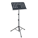 Proel RSM650 Leggio Musicale forato con altezza regolabile + Borsa, Nero Opaco