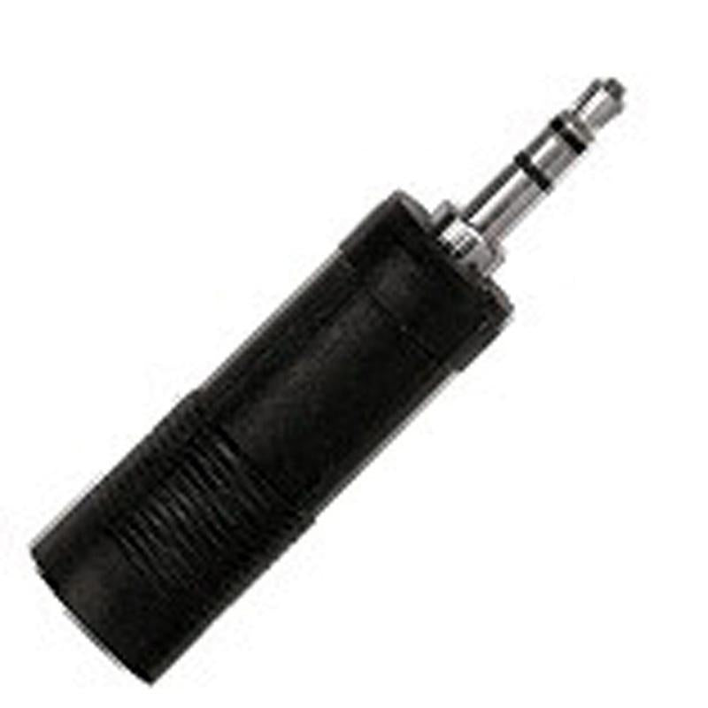 Proel AT120 Adattatore jack 3.5 mm stereo a jack 6.3 mm Femmina Stereo, Nero