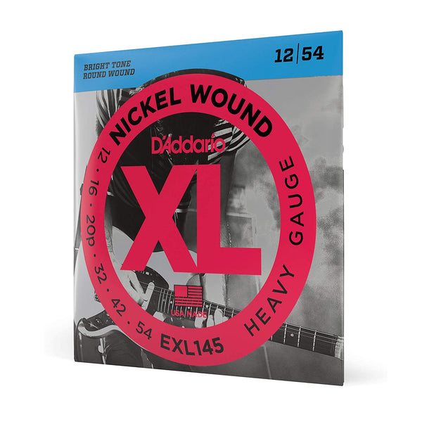 D'Addario EXL145 Heavy 12-54 Corde per Chitarra Elettrica Nickel