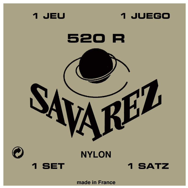 Savarez 520 R Corde per Chitarra Classica 1 Set da 6 Tensione Normale