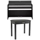 Yamaha YDP-S55B Pianoforte Digitale 88 Tasti Pesati Nero + B-1B Panchetta, Nero
