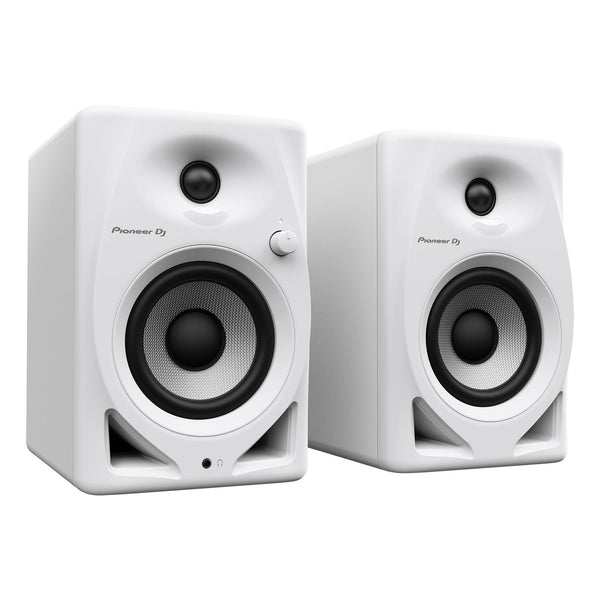 Pioneer Dj DM-40D-W Coppia casse monitor audio attivi desktop da 4", Bianco