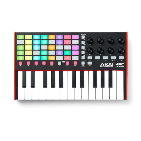 Akai APC Key 25 MKII Controller USB e MIDI per Ableton Live 40 Pad Retroilluminati