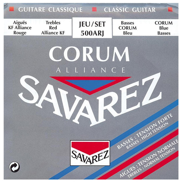 Savarez 500 ARJ Corde per Chitarra Classica 1 Set da 6 Tensione Mista