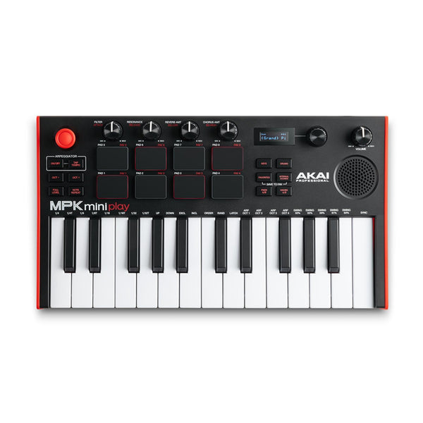 Akai MPK Mini Play MKIII Mini Tastiera Controller a 25 Tasti USB 8 Drum Pad