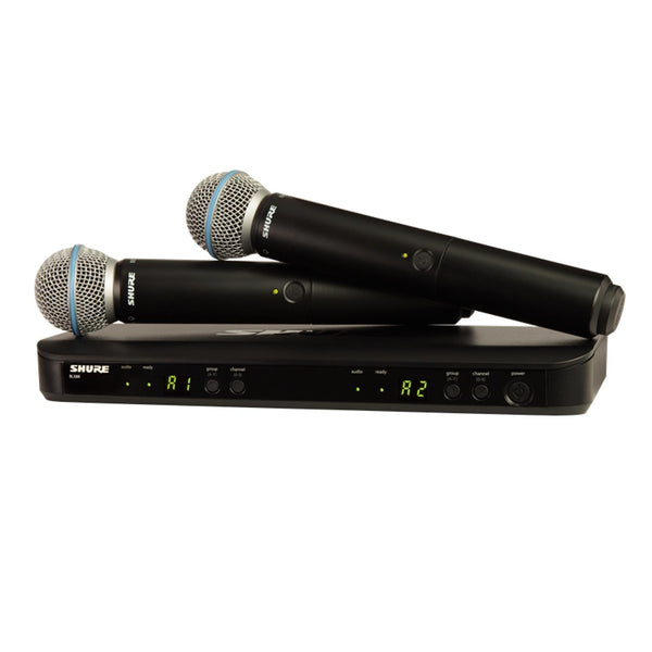 Shure BLX288E-B58-M17 Sistema microfonico DUAL wireless Microfoni Palmari BETA58