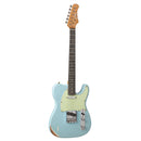 Eko VT-380 Relic Daphne Blue Chitarra Elettrica 22 Tasti Selettore pickup 3-Vie