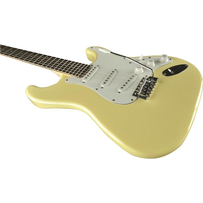 Eko S-300 Stratocaster Cream Chitarra Elettrica configurazione S/S/S, Crema